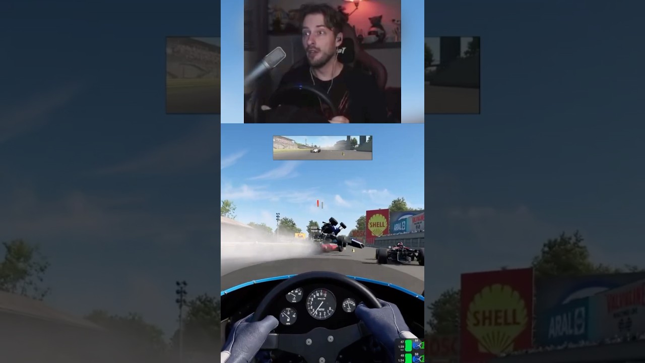 ТИПИЧНЫЙ СТАРТ С МЕСТА В ОНЛАЙН-ГОНКАХ 😂😂😂 #automobilista2 #simracing #twitch #старт #гонки
