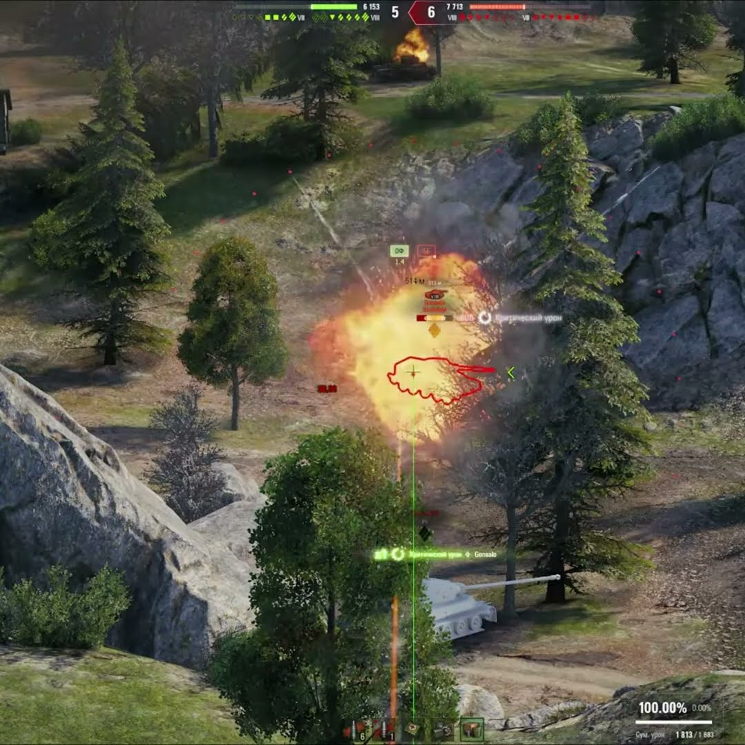 Превью: БУРАТИНО ОЧЕНЬ МЕМНЫЙ АППАРАТ 🔥 С-51 #wot #миртанков #19сантиметров