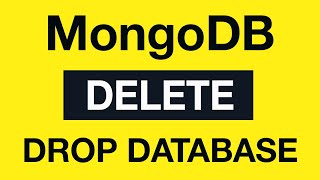 Превью: MongoDB Delete Queries: 08 dropDatabase