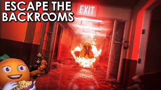 Превью: Кооператив со стримерами в Escape the Backrooms | Часть 2 | Стрим от 18/12/2023