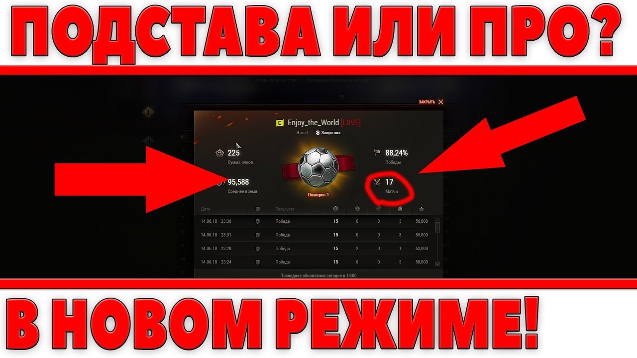 ПОДСТАВУШНИКИ В РЕЖИМЕ ФУТБОЛ ИЛИ ПРОФИ? ЗА 17 БОЕВ ТОП 1! КЕЙСЫ ОТ WG. ТУРНИРЫ ВОТ