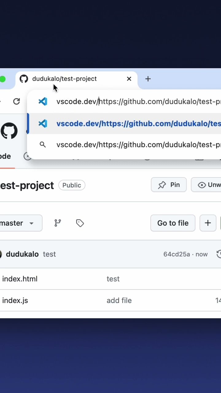 Превью: 😎 VS Code в браузере #frontend #javascript #programming #js #hobby