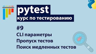 Превью: Pytest #9: Поиск медленных тестов | Пропуск тестов | Кастомные CLI параметры (addoption)