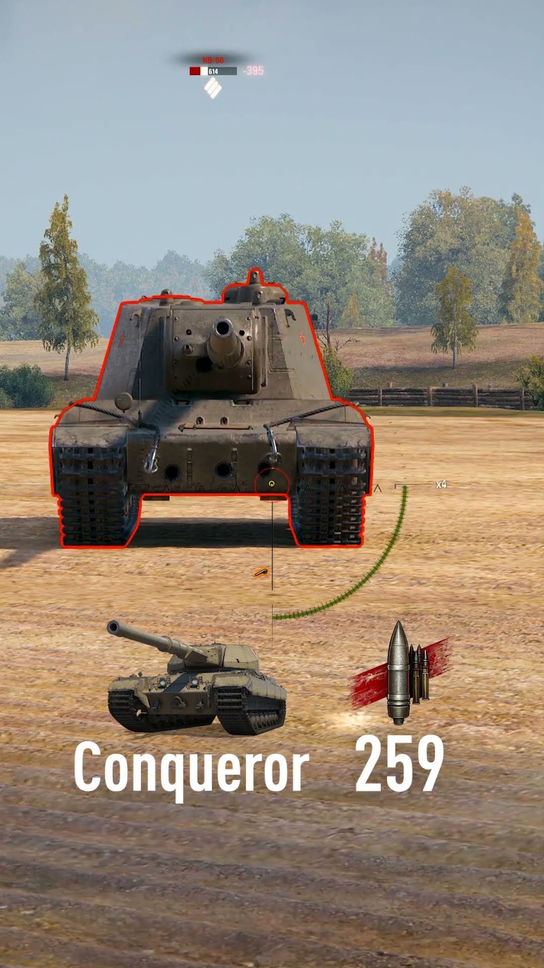 Превью: Как Пробить Новый Советский ТТ9 КВ-90? #jove #миртанков #wot