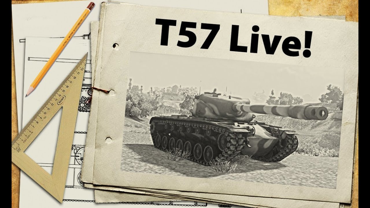 T57 Heavy Live! - взводные покатушки