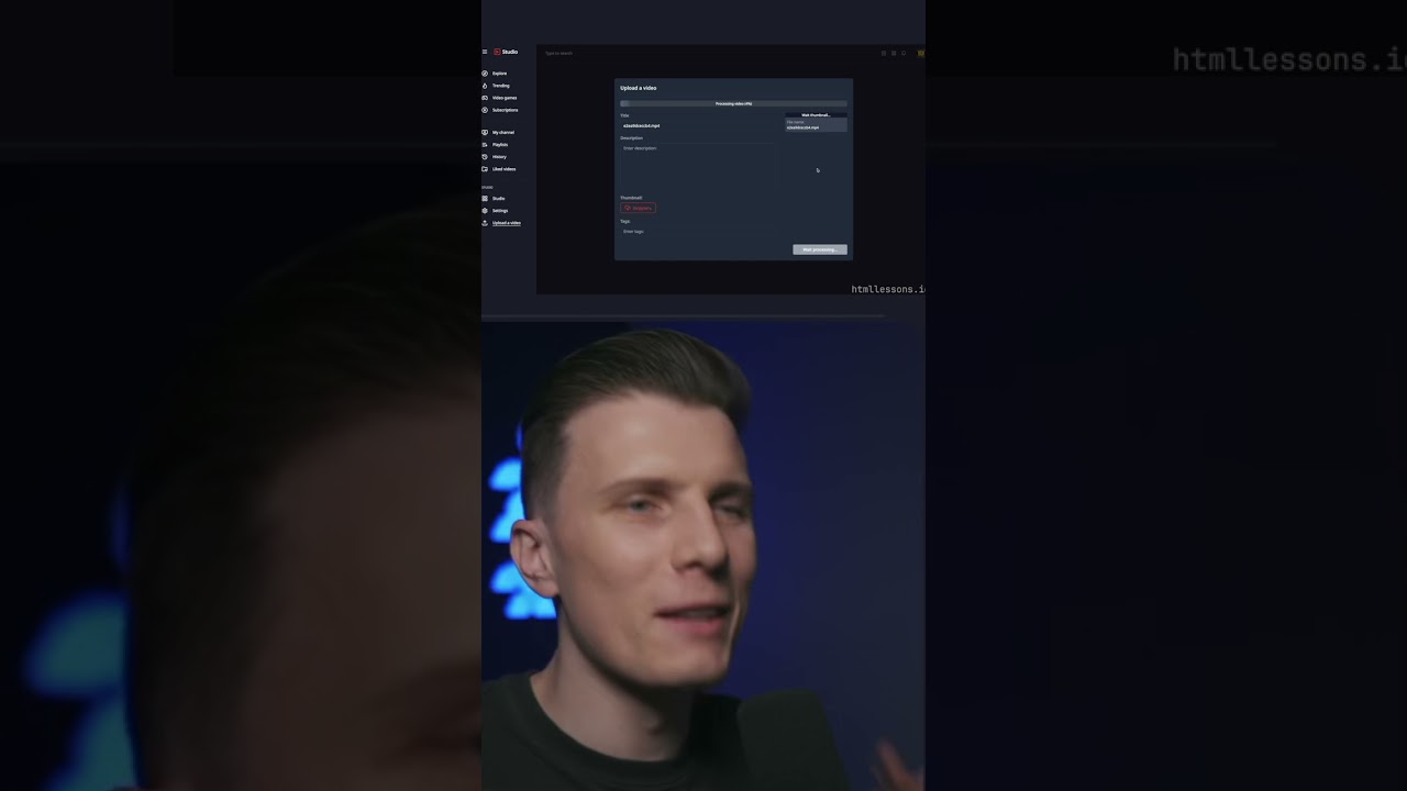 Я сделал клон Youtube с нуля!