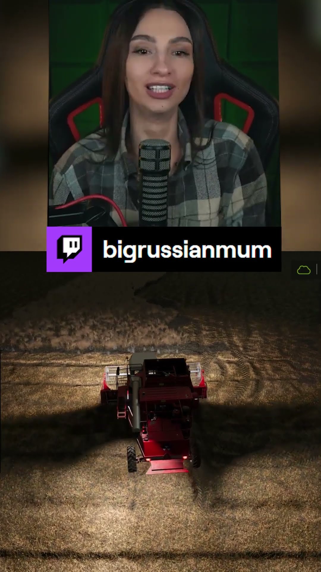 Превью: КАК ЖЕ ОН ХОРОШ... | BRM В FARMING SIMULATOR 25 #twitch #brm #стримерша #юмор #мем