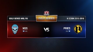 Превью: PRIES.G2A vs NSS TEAM Week 9 Match 1 WGL RU Season II 2015-2016. Gold Series Group Round