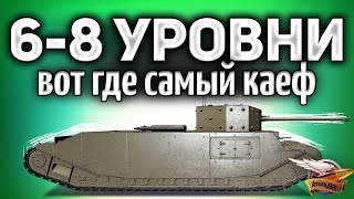 Превью: 6-8 уровни в World of Tanks - Вот где самый кайф