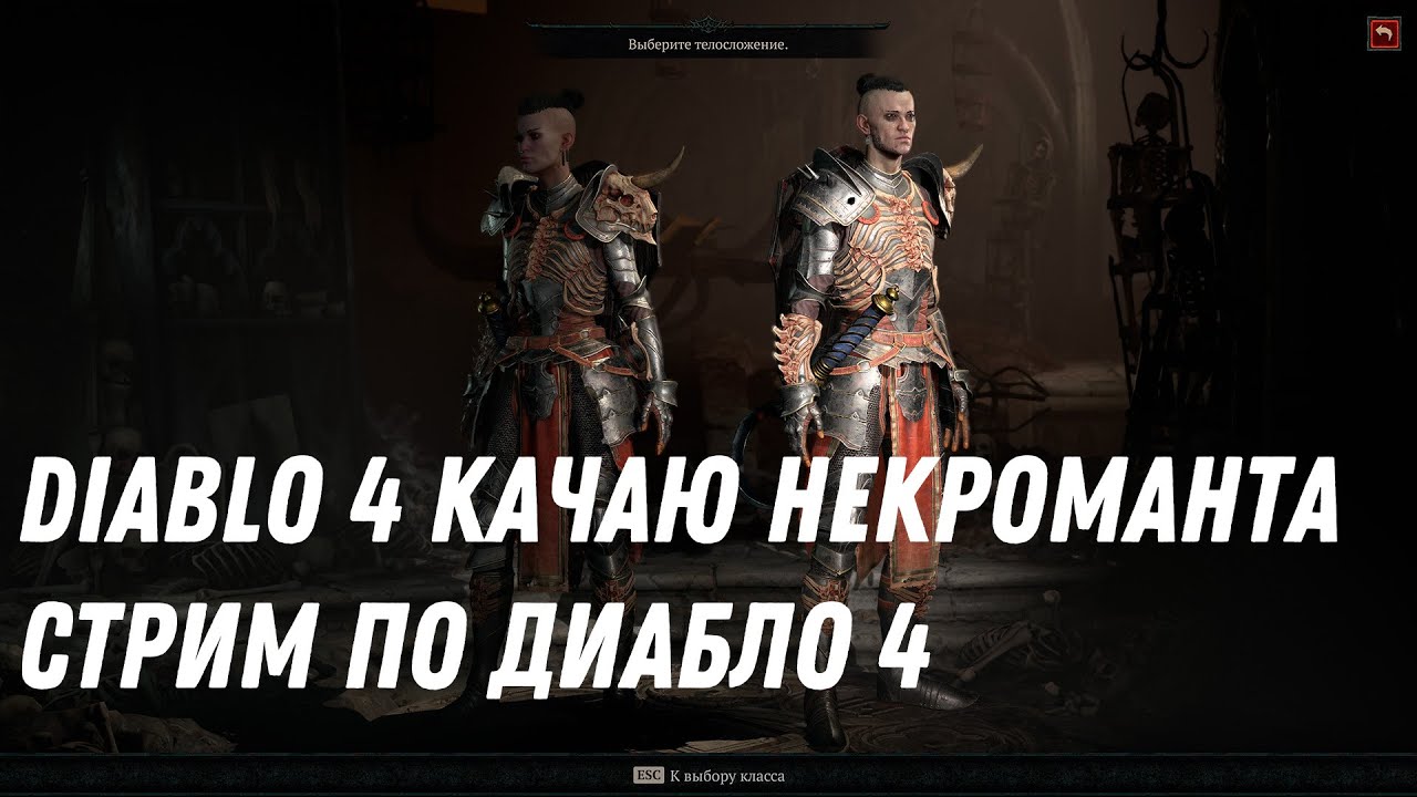 Diablo 4 играю за некроманта - стрим по игра Диабло 4 начинаю качать Некроманта #diablo4