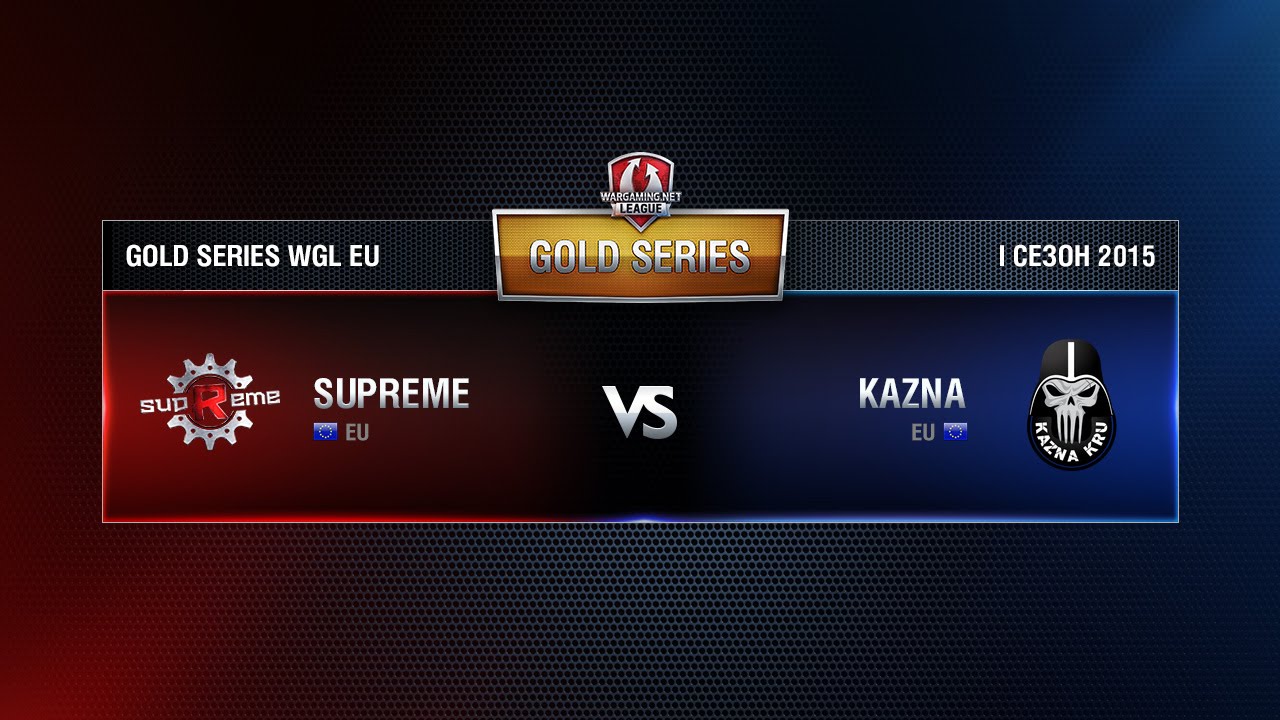 SUPREME vs KAZNA KRU Week 9 Match 1 WGL EU Season I 2015-2016. Gold Series Group  Round