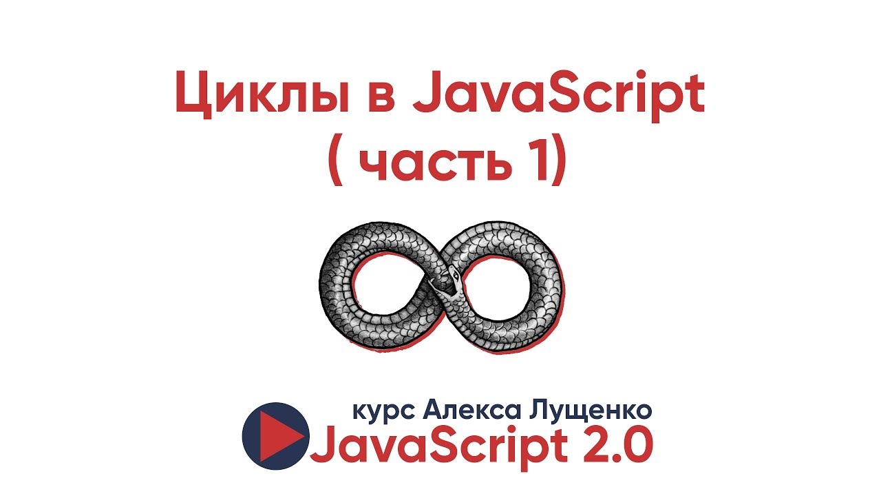 JavaScript v2.0. Циклы в JavaScript (часть 1)