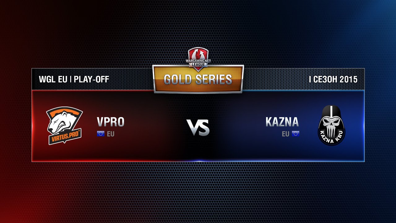 Virtus.pro vs KAZNA KRU Play-off Match 3 WGL EU Season I 2015-2016. Gold Series Group  Round