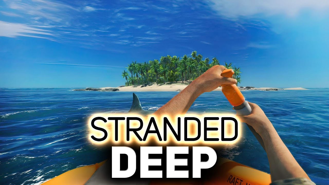 Выживаем на тропическом острове с Хрустом 🌴 Stranded Deep [PC 2015]