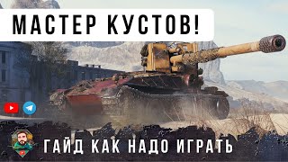 Превью: Я БЫЛ ОШЕЛОМЛЕН! ЭТОТ ИГРОК ПРОШЕЛ ИГРУ, ОН ЗНАЕТ ИДЕАЛЬНУЮ ТАКТИКУ КУСТОВ В WOT!