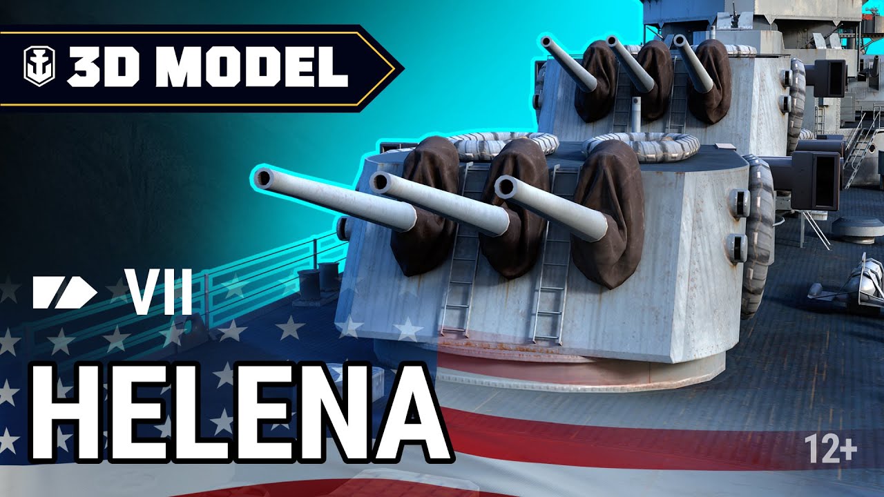 Сухой док: Helena — американский крейсер | World of Warships