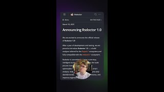 Превью: Вышел стабильный RSDoctor v1.0! #rsdoctor #rspack #webpack