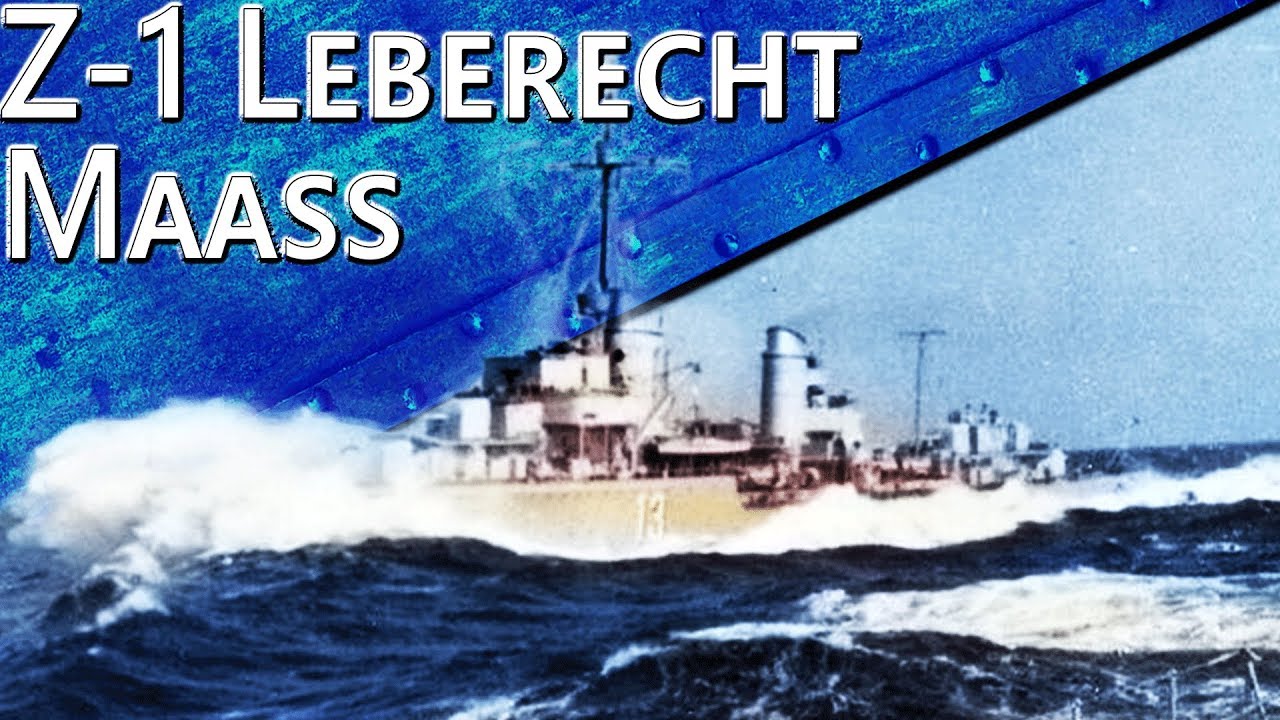Только История: эсминец Z-1 Leberecht Maass