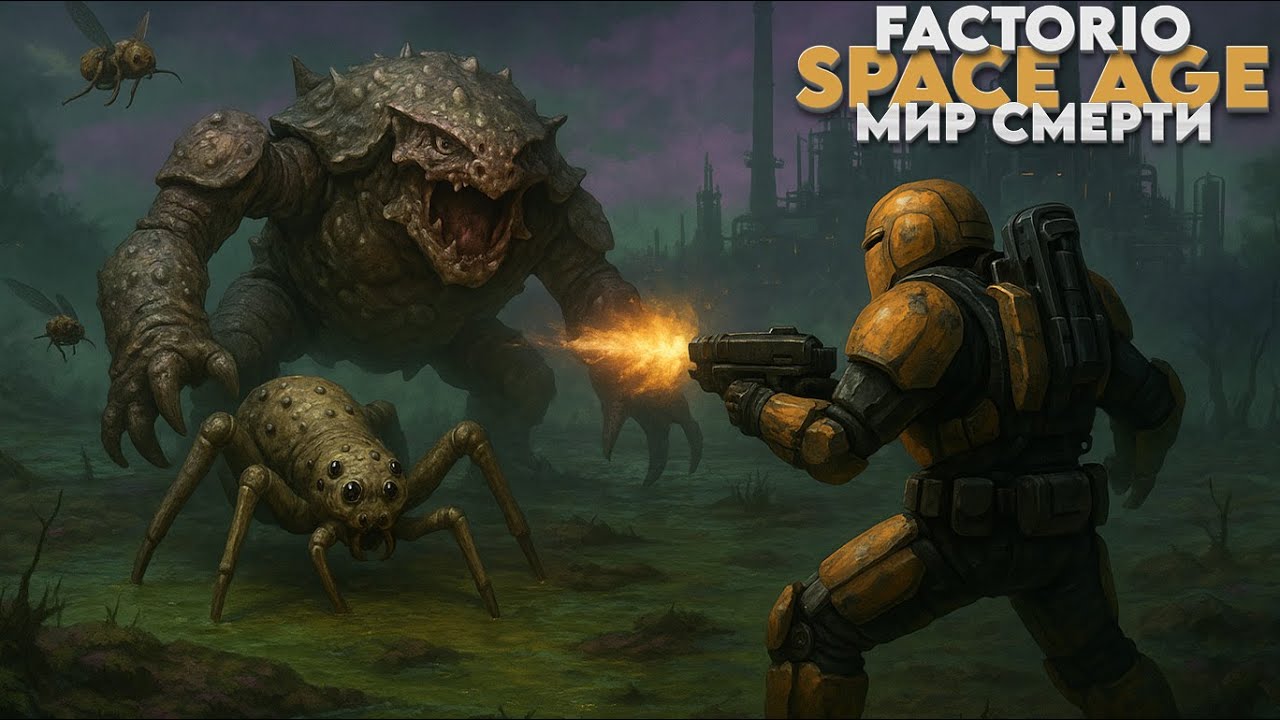 Factorio SPACE AGE - Мир смерти - Прохождение #19