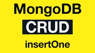 Превью: MongoDB CRUD Operations: 06 insertOne