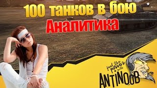 Превью: 100 ТАНКОВ В БОЮ [Аналитика]