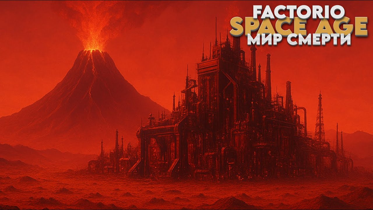 Factorio SPACE AGE - Мир смерти - Прохождение #15