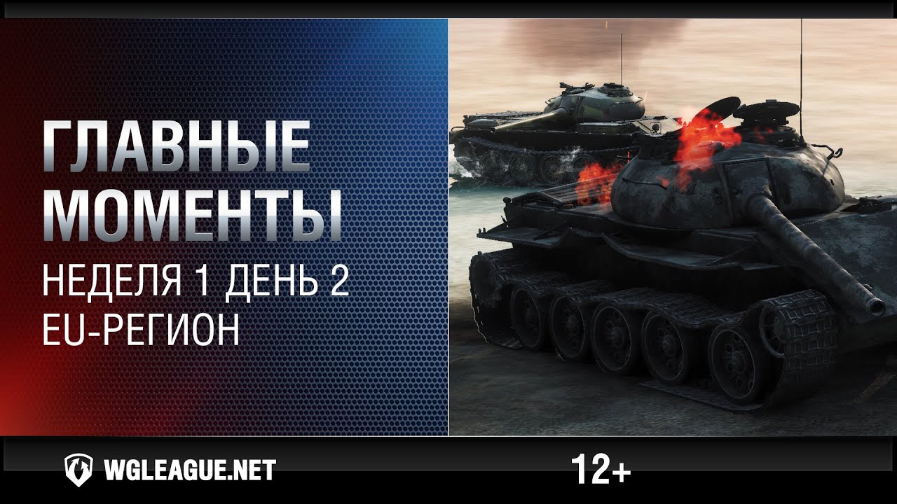 Лучшие игровые моменты EU-лиги. Неделя 1, день 2: баталии FV215b в Химках и Об. 140 на Степях!