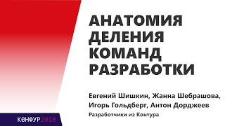 Превью: Анатомия деления команд разработки, Е. Шишкин, А. Дорджеев, Ж. Шебрашова, И. Гольдберг, Контур