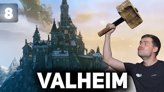 Превью: Строим наш новый замок 🧔 Valheim Ashlands [PC 2021] #8