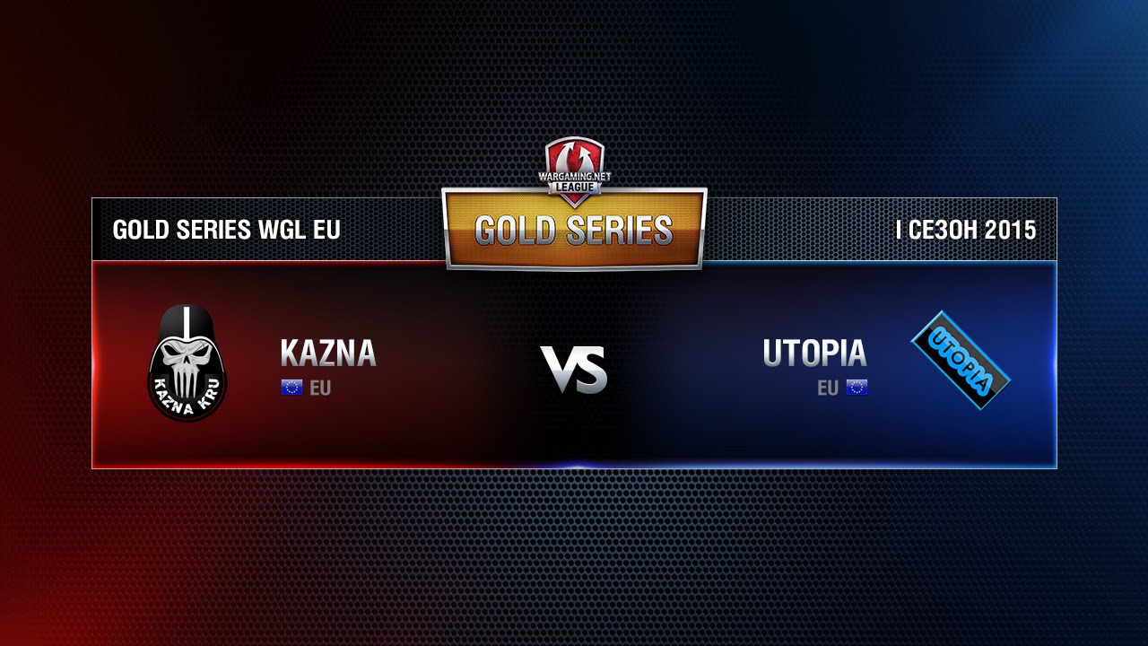 KAZNA KRU vs UTOPIA Week 10 Match 2 WGL EU Season I 2015-2016. Gold Series Group  Round