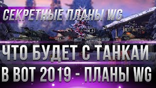 Превью: ЧТО БУДЕТ С ТАНКАМИ В 2019 ГОДУ - СЕКРЕТНЫЕ ПЛАНЫ WG