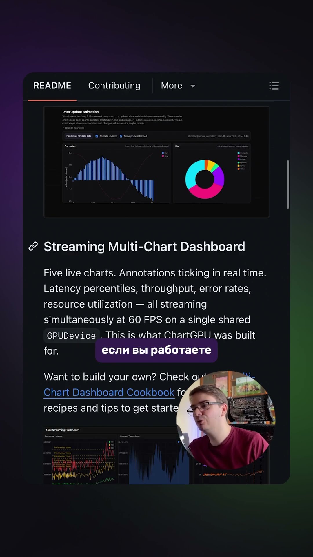 Превью: 📊 Вышла библиотека ChartGPU!