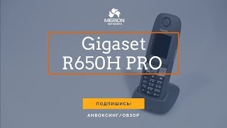 Превью: Обзор DECT - трубки Gigaset R650H PRO