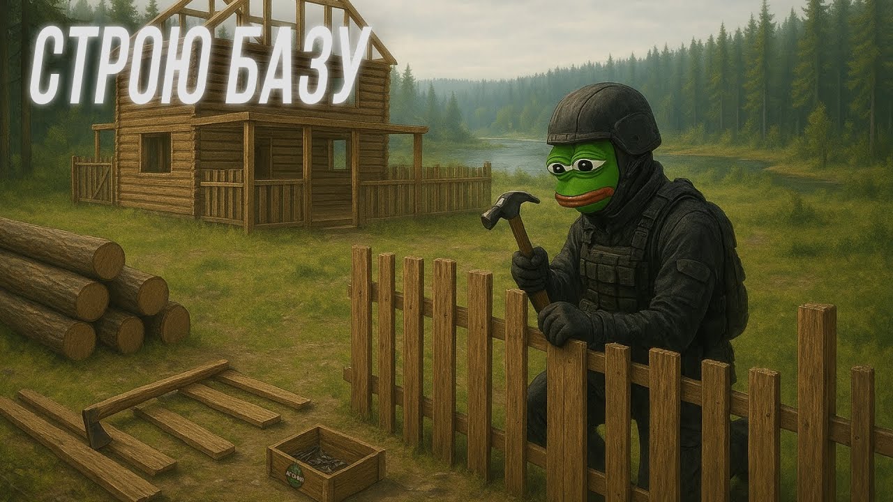 Dayz. Сервер АГОНИЯ. Доделываем дом. Куча схронов #7