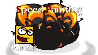 Превью: Speed Paint Взрыв. RanZar. Рандомные Зарисовки.