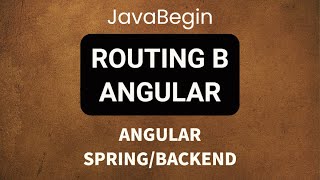 Превью: Основы Angular + Java/Spring: routing в Angular (2022)