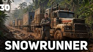 Превью: Возим бытовки под музыку 🚚 SnowRunner [PC 2020] #30