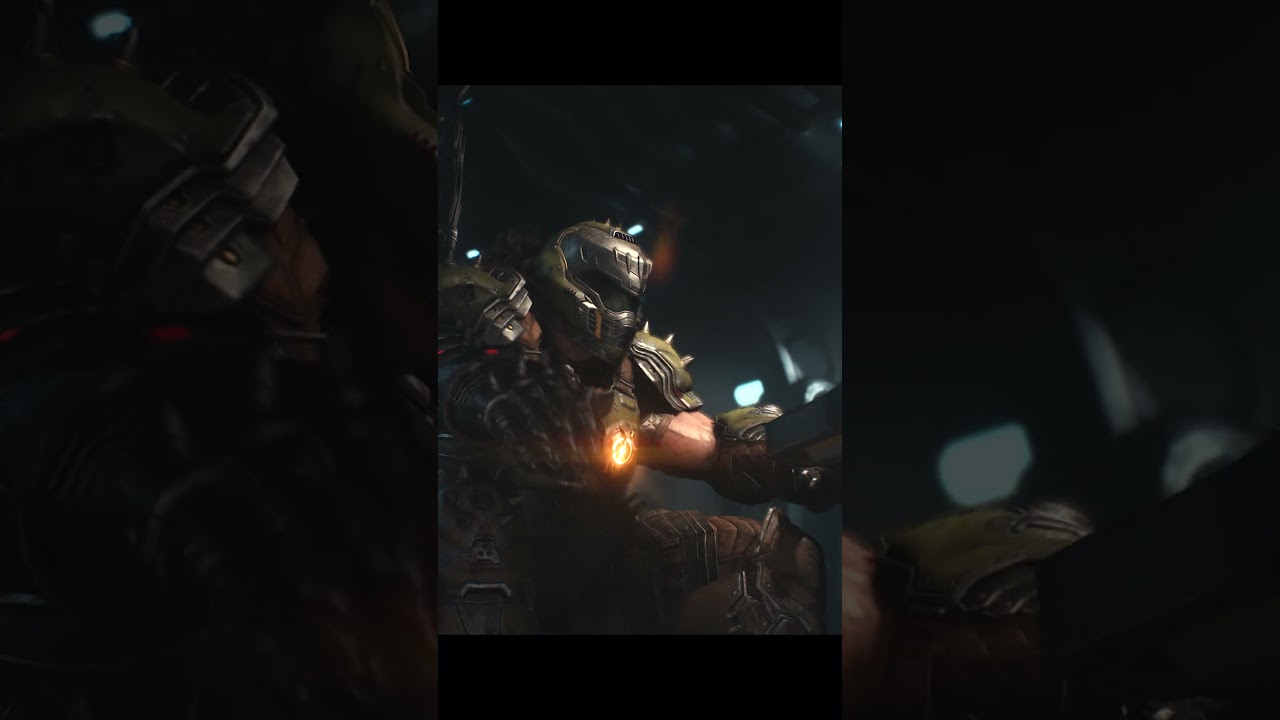 Палач залез в ГИГАНСКОГО РОБОТА ДЛЯ УНИЧТОЖЕНИЯ ДЕМОНОВ В doom the dark ages #doom #shorts #шортс