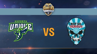 Превью: UNIQUE vs Not So Serious - day 2 week 5 Season II Gold Series WGL RU 2016/17