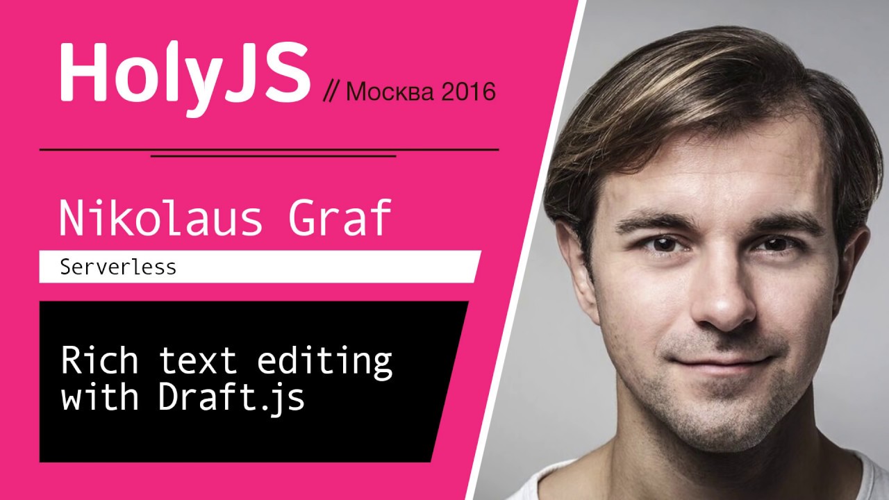 Rich text editing with Draft.js — Nikolaus Graf