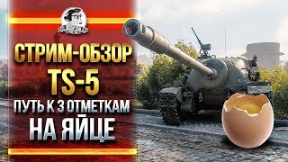 Превью: TS-5 - ПУТЬ К 3 ОТМЕТКАМ НА ЯЙЦЕ! СТРИМ-ОБЗОР. Часть 1