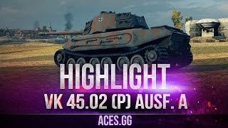 Превью: Альфач тащит или VK 45.02 (P) Ausf. A в степях