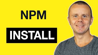 Превью: NPM Packages Installation using &quot;npm install&quot;