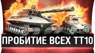 Превью: Куда пробивать ВСЕ ТТ-10 в WoT?