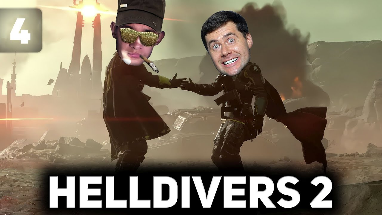 Уборка насекомых с Хрустом 🦗 Helldivers 2 [PC 2024] #4