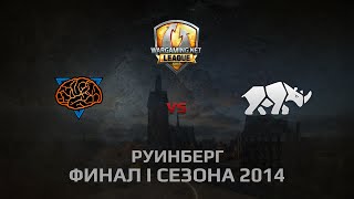 Превью: WGL GS M1ND vs TT.NSH 1 Season 2014 LAN FINAL DAY 1 Бой 3 Руинберг