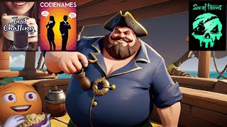 Превью: Codenames у Дины Блин | Sea of Thieves | Стрим от 25/07/2024