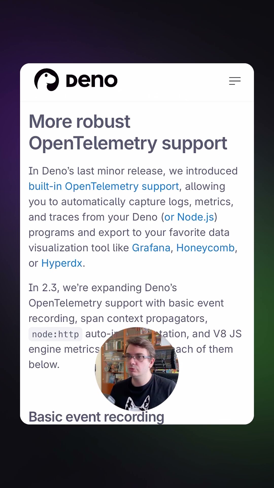 Превью: Новости разработки | Deno v2.3 | #nodejs #backend #javascript