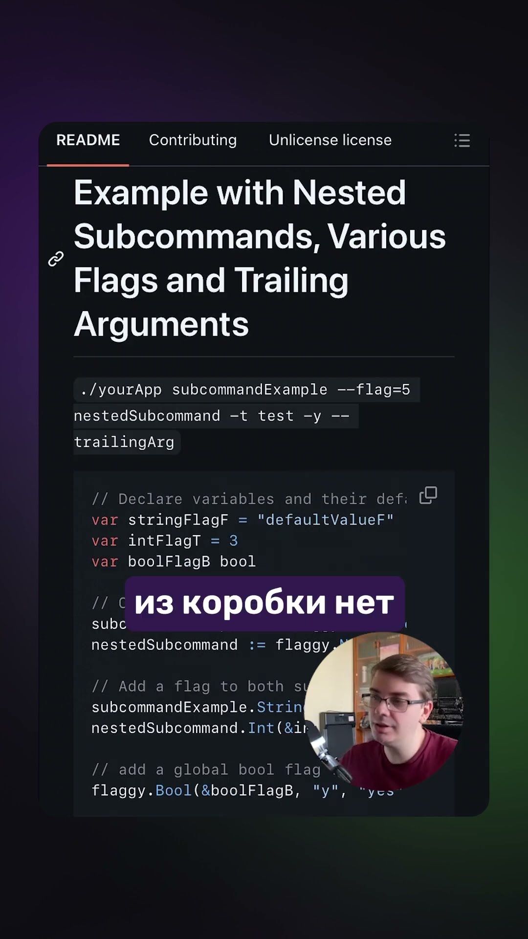 Превью: Новости разработки | Библиотека flaggy v1.8 #golang #go #devnews #cli #backend #programming
