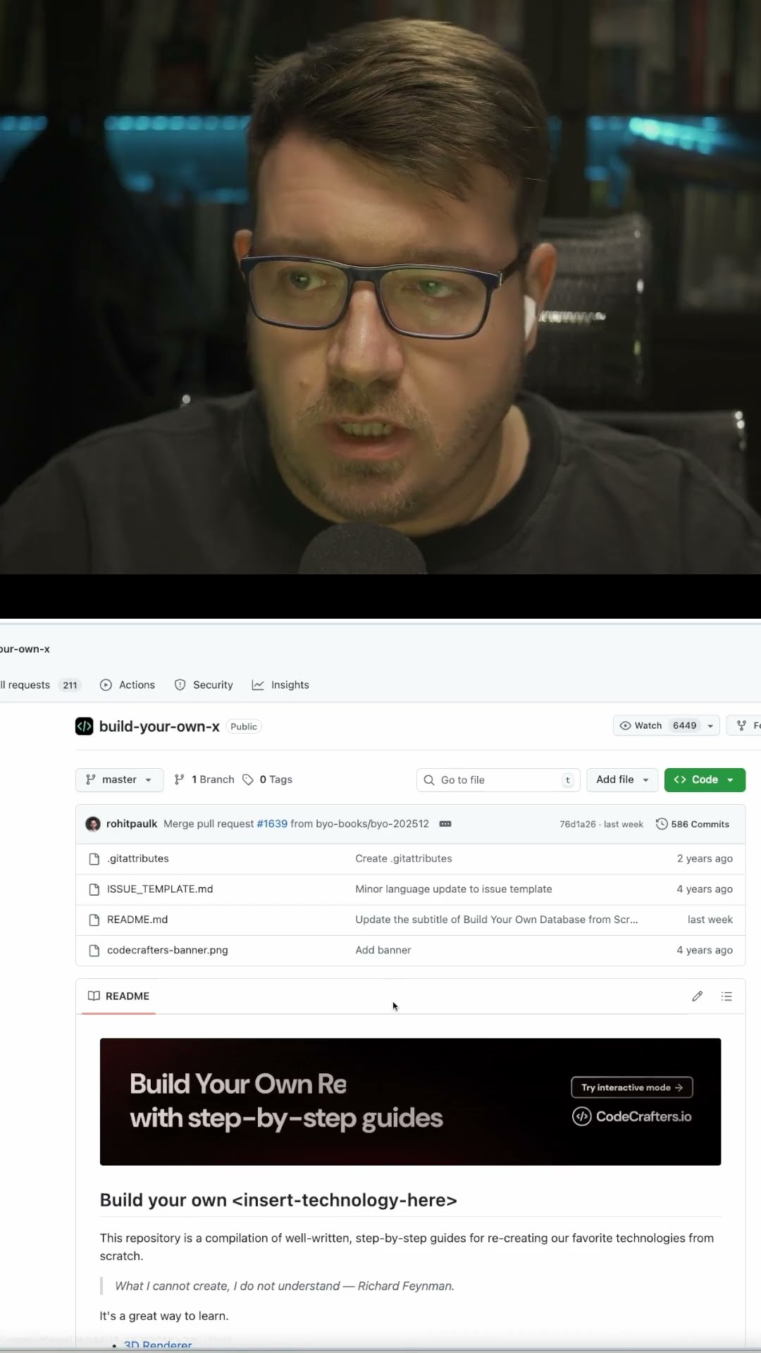 Превью: Репо с материалами для изучения программирования #it #coding #programming #программирование